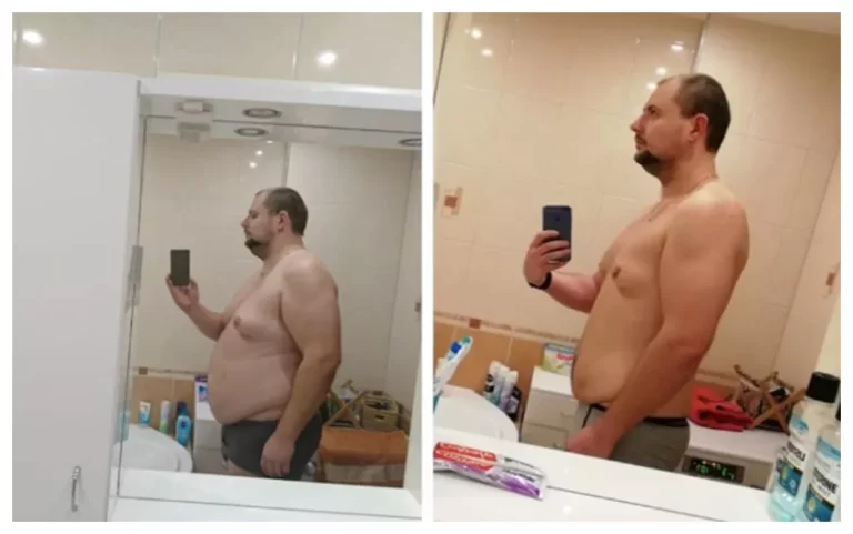 Na obrázku je klient Petra Sedláčka osobního trenéra z&nbsp;Prahy 3 trenéra hubnutí specialista specialisty na&nbsp;hubnutí a&nbsp;změnu životního stylu